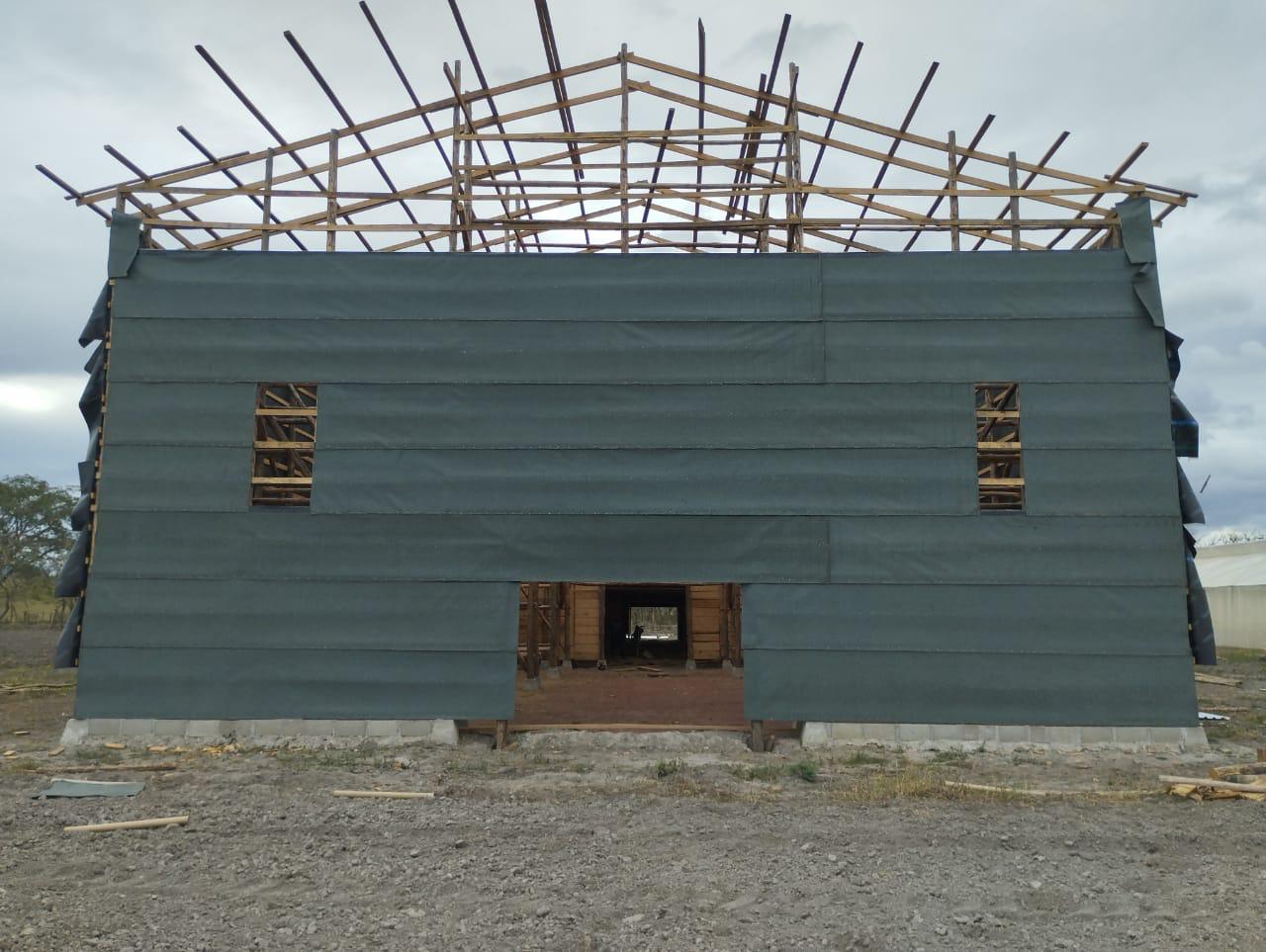 Casa de curado terminada