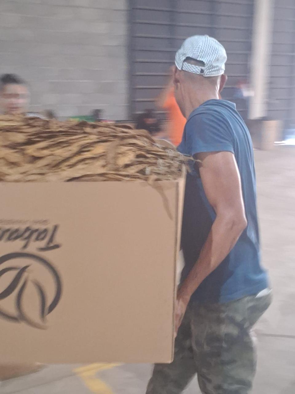 Movilización para envío